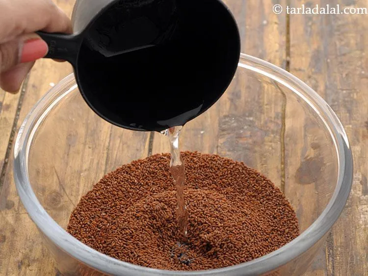 Step 3 – Add 1/2 cup of water to it.&nbsp;
