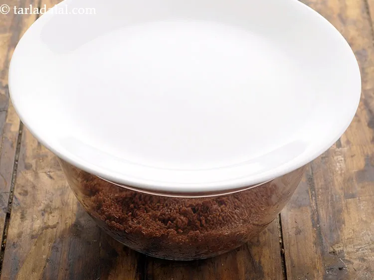 Step 5 – Cover and keep aside for 3 hours.&nbsp;