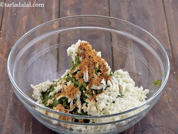 Step 14 – Now add the garam masala and chaat masala. You can add &frac14; tsp more of …