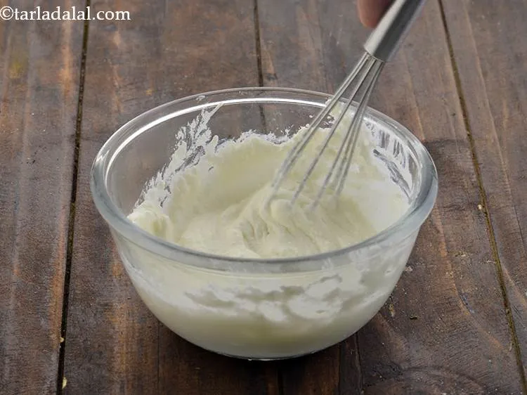 Step 31 – Whisk the curd so that you don&rsquo;t have tiny specs of curd in the spread …