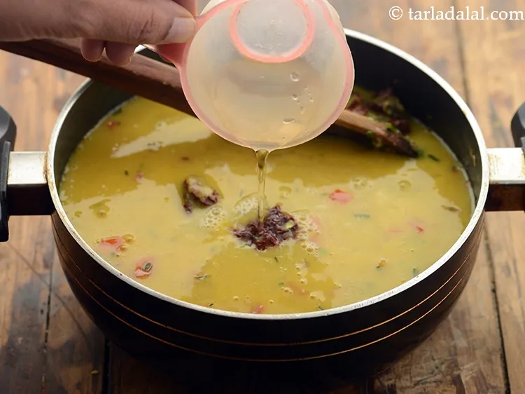 Step 22 – Add &frac12; cup of water.