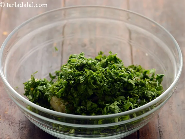 Step 22 – Add finely chopped spinach. If you do not like the mouthfeel of chopped spinach then …