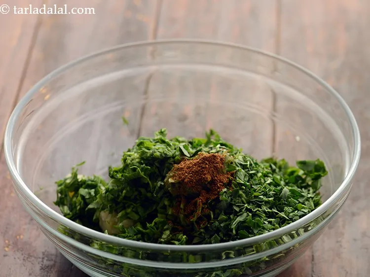 Step 25 – Add garam masala.