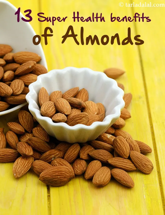 Step 3 – <strong>Almonds (badam)&nbsp;</strong>:&nbsp;<a href="https://www.tarladalal.com/recipes-using-almonds-378">Almonds</a>&nbsp;are rich in&nbsp;<a href="https://www.tarladalal.com/recipes-for-B-Vitamins-1206">B complex</a>&nbsp;vitamins such as&nbsp;<a href="http://www.tarladalal.com/recipes-for-Rich-in-Vitamin-B1-Thiamine-1113">Vitamin B1, Thiamine</a>,&nbsp;<a href="http://www.tarladalal.com/recipes-for-Vitamin-B3-Niacin-1151">Vitamin B3, Niacin</a>&nbsp;and&nbsp;<a …