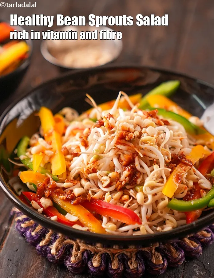 Step 29 – <strong>Healthy Bean Sprouts Salad - rich in vitamin and fibre.</strong>
