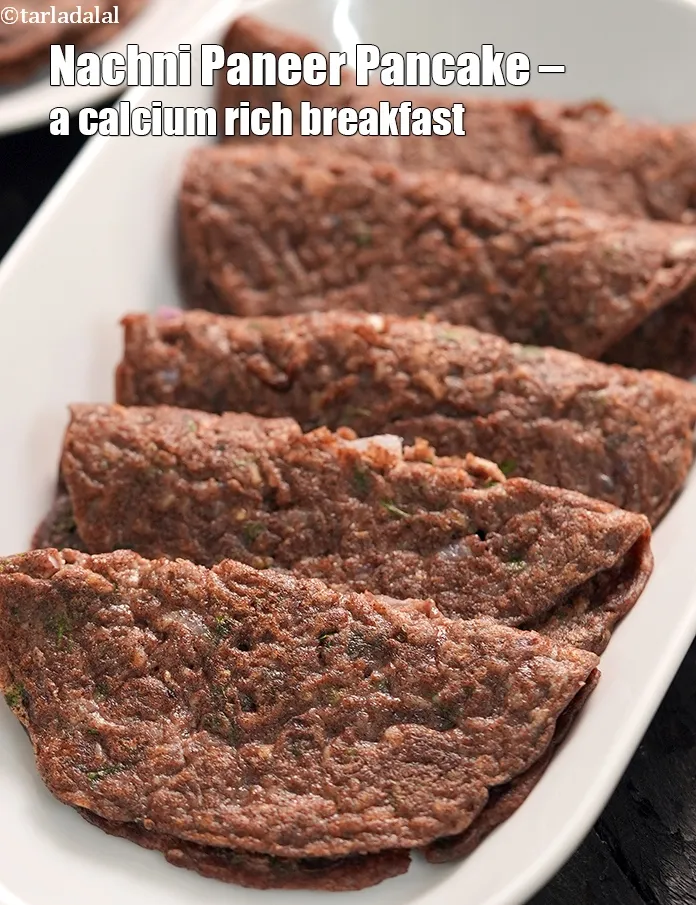 स्टेप 29 – <strong>नाचनी पनीर पैनकेक - कैल्शियम से भरपूर नाश्ता।</strong>
