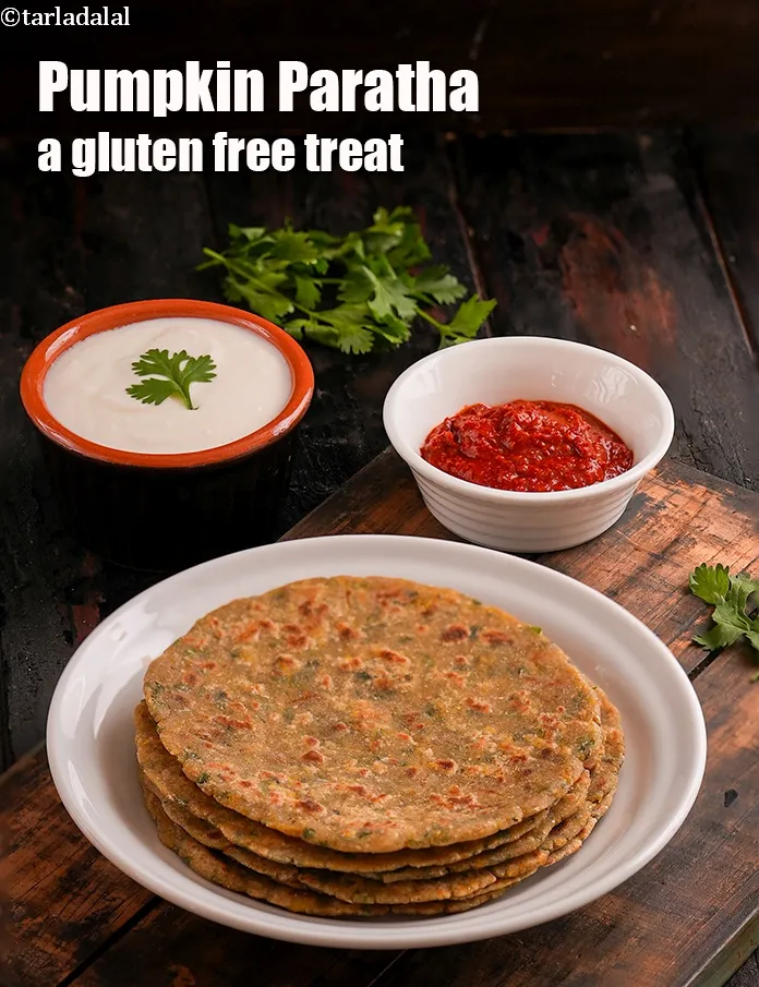 Step 31 – <strong>Pumpkin Paratha &ndash; a gluten free treat.&nbsp;</strong>