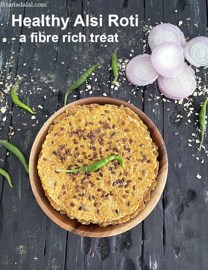 Step 32 – <strong>Healthy Alsi Roti - a fibre rich treat.</strong>