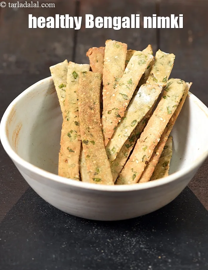 Step 25 – Serve <strong>non fried</strong>&nbsp;<strong>bajra&nbsp;nimki | healthy Bengali nimki | healthy snack for weight loss |&nbsp;</strong>