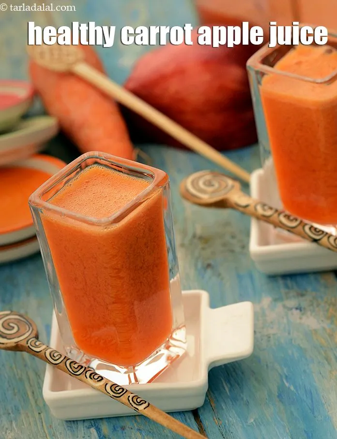 Step 14 – <meta charset="UTF-8" />Serve&nbsp;<strong>apple carrot juice | healthy carrot apple juice | Indian carrot apple ginger …