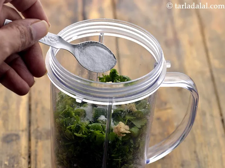 Step 14 – Add salt to it.