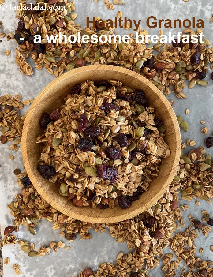 Step 35 – <strong>Healthy Granola - &nbsp;a wholesome breakfast.</strong>