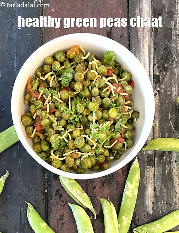 Step 31 – Serve <strong>matar chaat | healthy green peas chaat | quick matar chaat |</strong>&nbsp;&nbsp;hot.