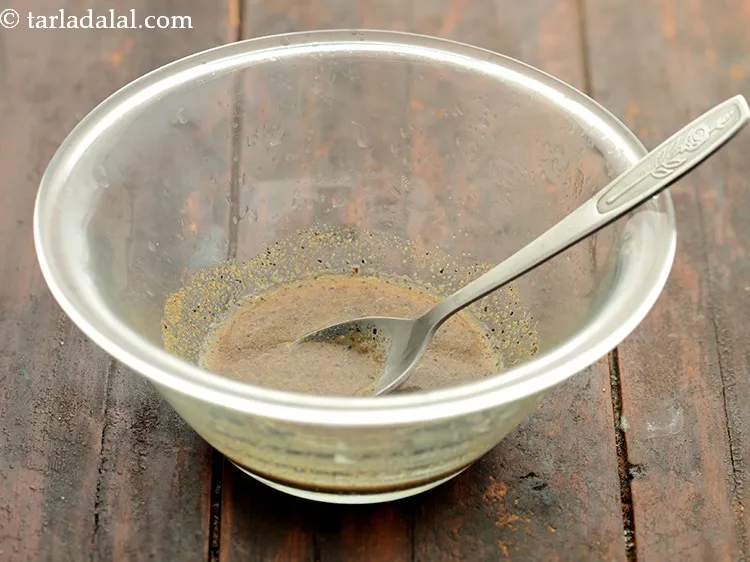 Step 6 – Mix well using a spoon. Keep aside.