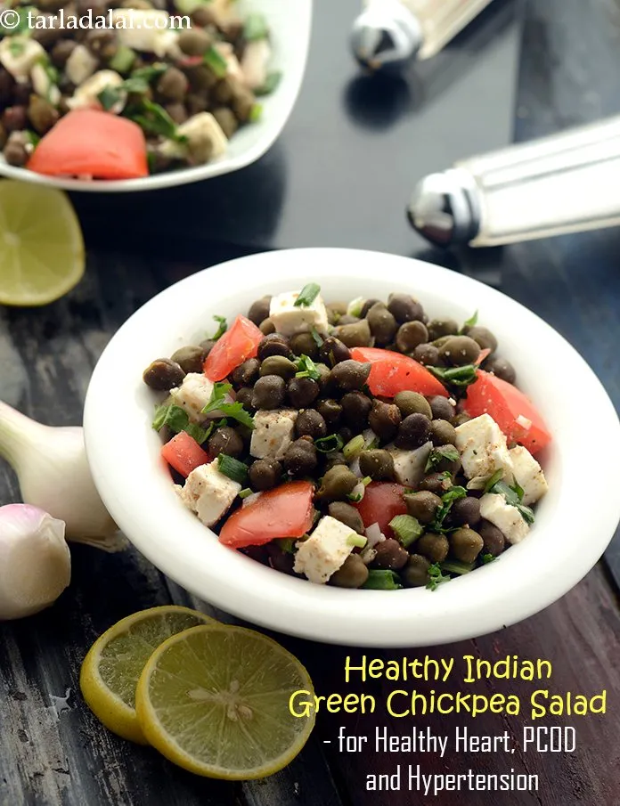 Step 24 – <strong>Healthy Indian Green Chickpea Salad - for Healthy Heart, PCOD and Hypertension.</strong>