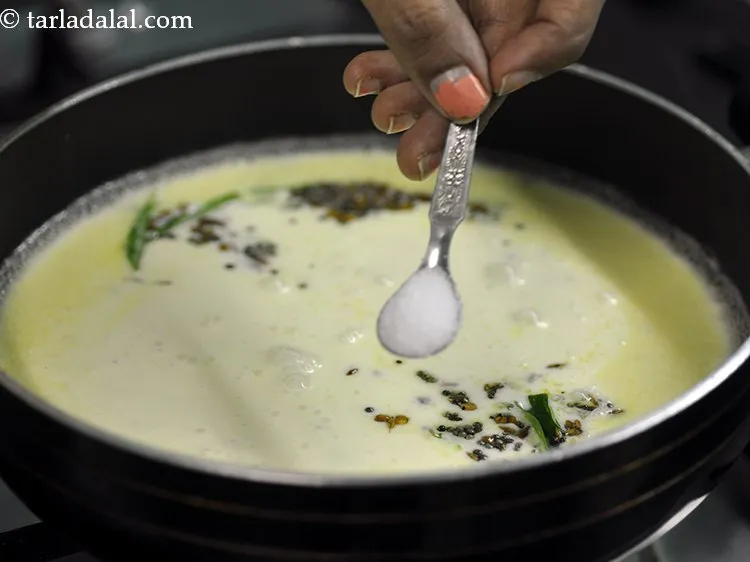 Step 28 – Add salt and mix well.