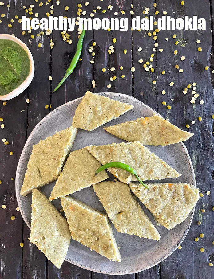 Step 34 – Serve <strong>green moong dal dhokla |&nbsp;green moong dal vegetable dhokla | healthy&nbsp;green moong dal dhokla …