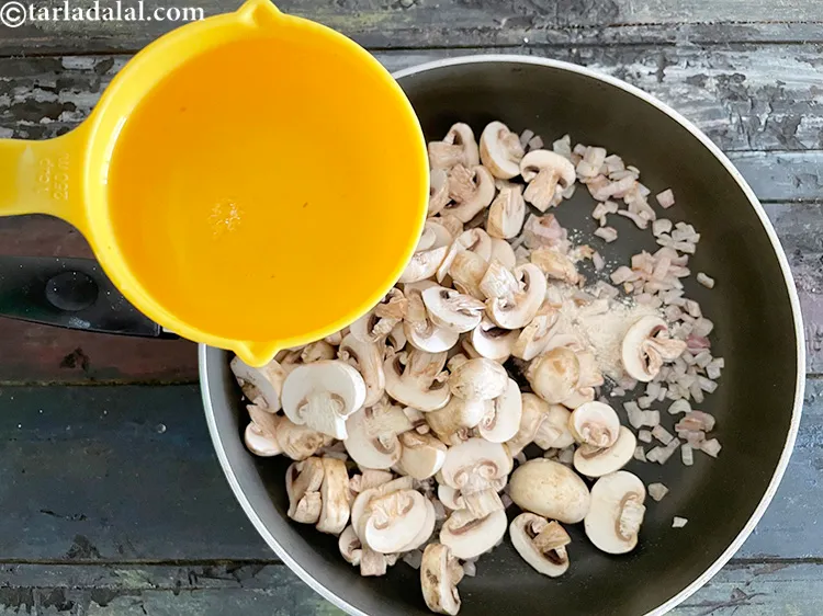 Step 14 – Add 1 cup of water.