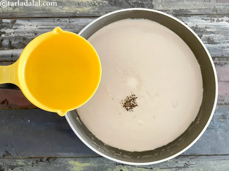 Step 25 – Add 1 cup of water.