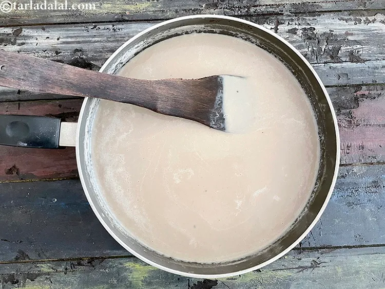 Step 27 – Cook on a medium flame for 2 to 3 minutes, while stirring occasionally.