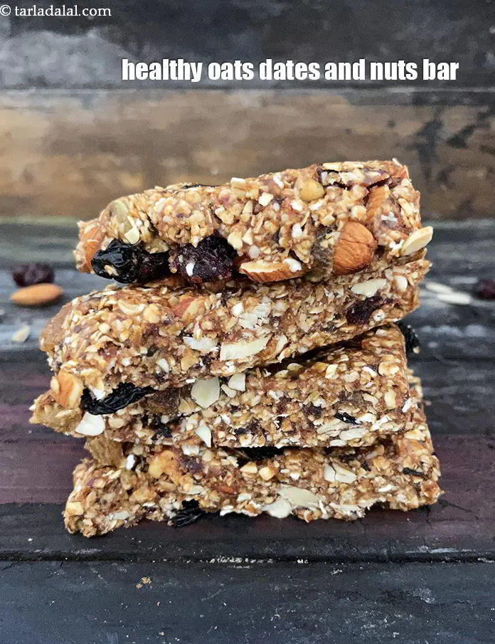 Step 28 – Enjoy the <strong>date oats berries granola bar | healthy oats and dates nuts bar | …