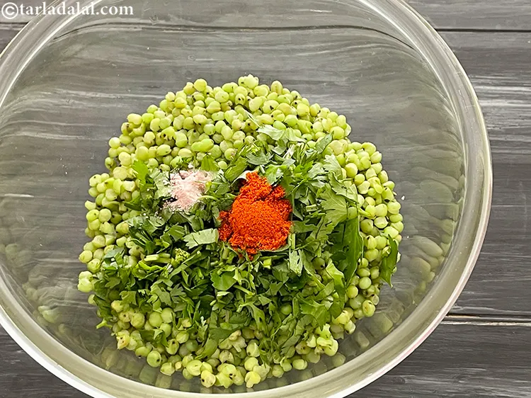 Step 6 – <p>Add the black salt (sanchal).</p>