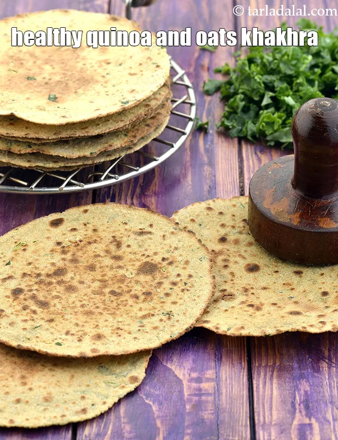 Step 25 – Allow the <strong>quinoa kale khakhra recipe | healthy quinoa and oats khakhra | Indian style …