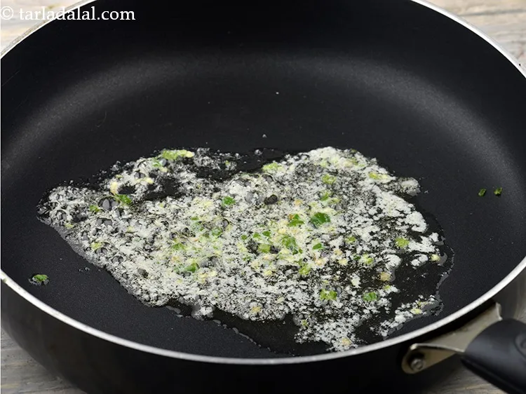 Step 36 – Saut&eacute; on a medium flame for few seconds.