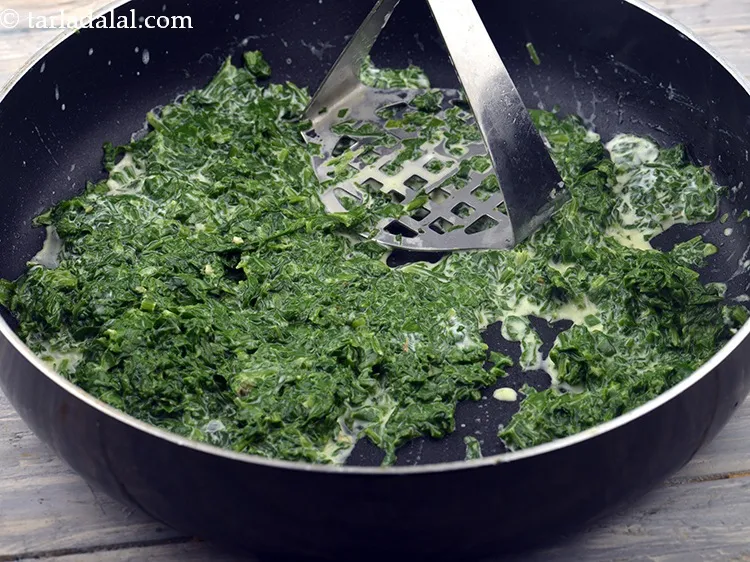 Step 40 – Mash well using a potato masher.