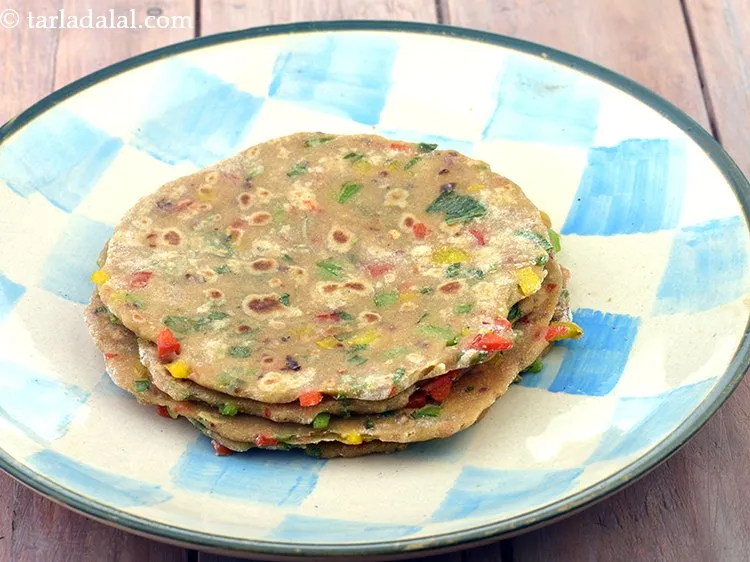 Step 39 – Repeat steps 2 and 3 to make 4 more parathas. <br /> &nbsp;