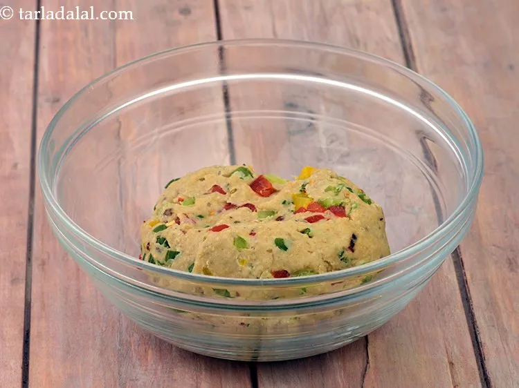 Step 8 – Knead into a soft dough, but not sticky.