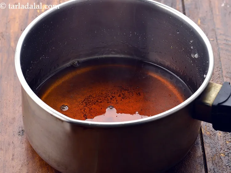 Step 6 – After 12 minutes, it will start changing the colour, keep tilting the pan and cook …