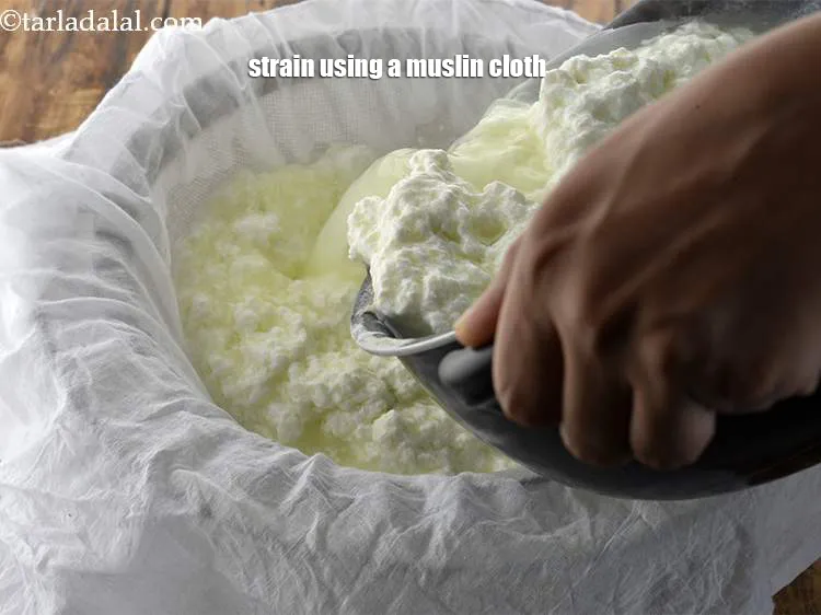Step 19 – Strain using a clean muslin cloth. You can add the ice cubes or ice-cold water, …