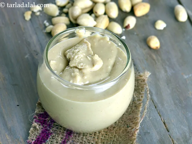 Step 15 – Butter for spreading can be substituted with <a href="https://www.tarladalal.com/homemade-peanut-butter-for-weight-loss-and-athletes-41116r" target="_blank"><strong>homemade peanut butter</strong></a>.