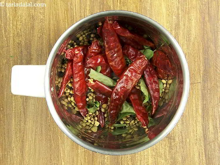 Step 21 – Transfer into a mixer jar. While cooling, do not cover the whole spices with a …