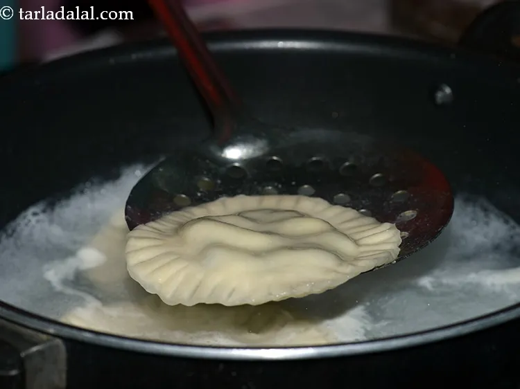 Step 47 – Cook on a medium flame for 4 minutes, while stirring occasionally. Remove using a slotted …