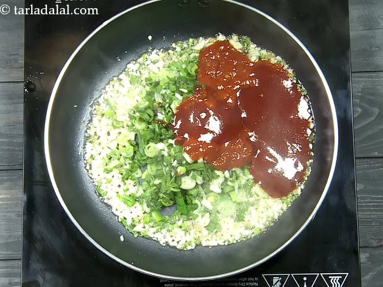 Step 12 – Add chilli sauce. You can increase or decrease the amount of chilli sauce according to …