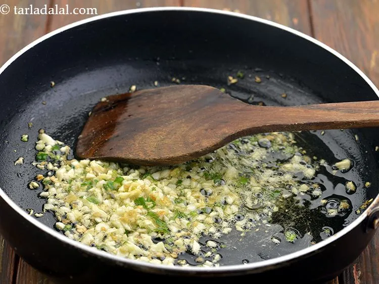 Step 9 – Mix well and saut&eacute; on a medium flame for 30 seconds or until the raw …