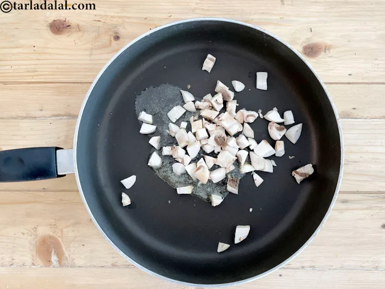 Step 4 – Add&nbsp;<meta charset="UTF-8" />1/2 cup&nbsp;finely&nbsp;<a href="glossary-chopped-mushrooms-789i">chopped mushrooms (khumbh)</a>.&nbsp;One cup of&nbsp;Mushrooms&nbsp;contain only 18 calories and is safe …