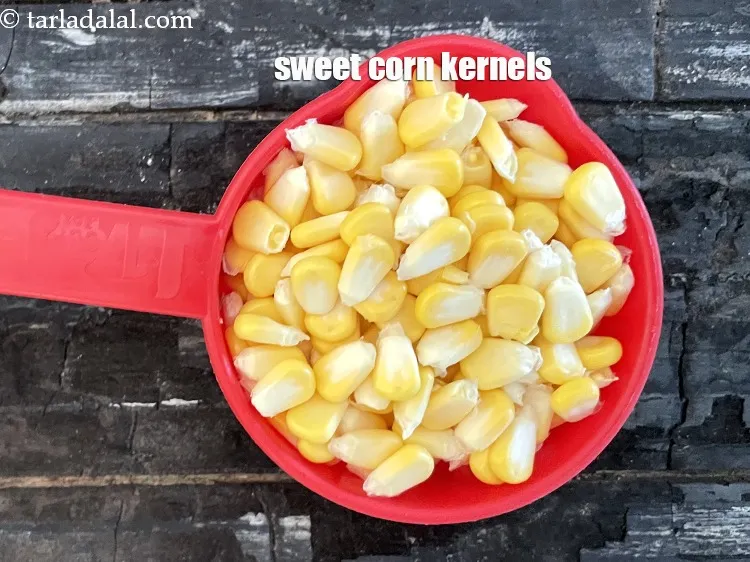 Step 12 – <html><head><meta charset="UTF-8"></head><body><p>Take 1&nbsp;cup of sweet corn kernels.&nbsp;&nbsp;</p></body></html>