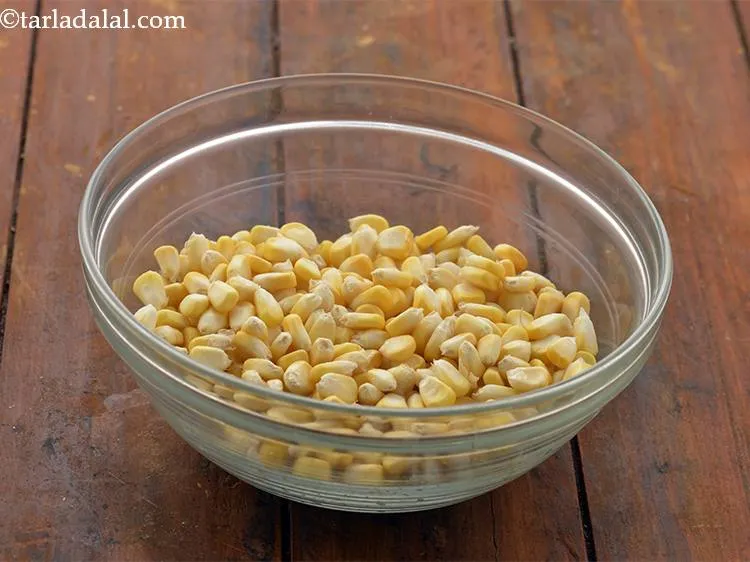 Step 23 – To boil corn, place approx. 1/2 cup of <a href="https://www.tarladalal.com/glossary-sweet-corn-kernels-makai-ke-dane-156i">sweet corn kernels (makai ke dane)</a>&nbsp;in …