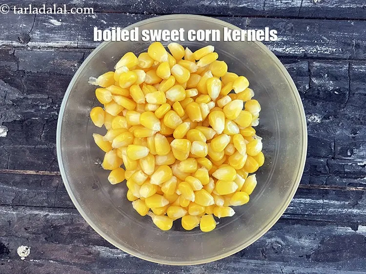 Step 9 – Your boiled sweet corn kernels are ready.