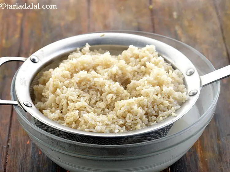 Step 7 – Drain the rice using a sieve. You can the rice under cold water so that …