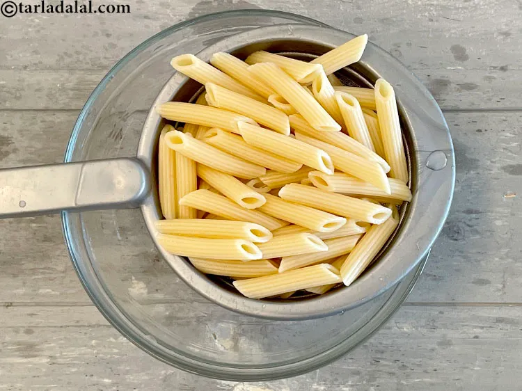 Step 12 – <p>Drain again. Your&nbsp;<strong>how to cook pasta is ready&nbsp;|&nbsp;how to boil pasta easily&nbsp;|&nbsp;how to cook pasta …