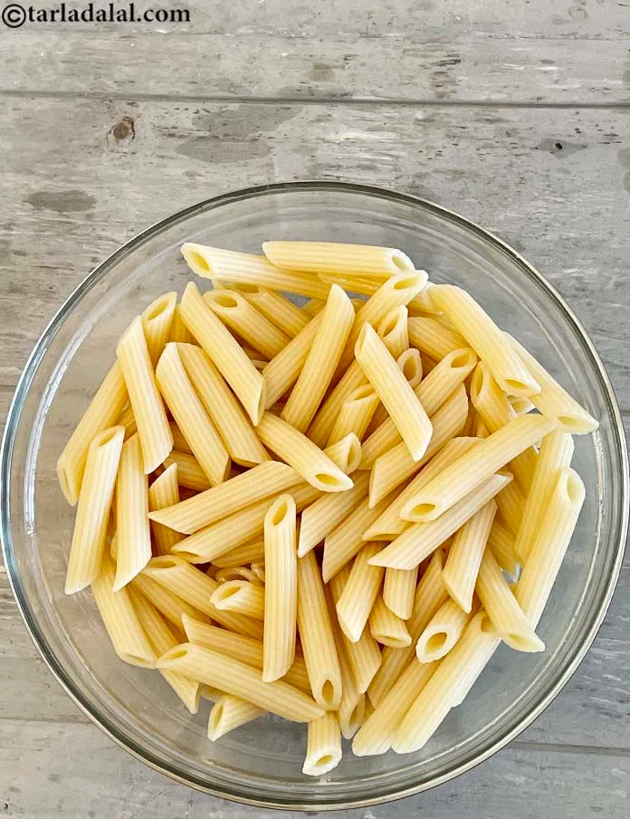 Step 14 – <p>If the pasta is not to be used immediately, add 1 tablespoon of olive oil …