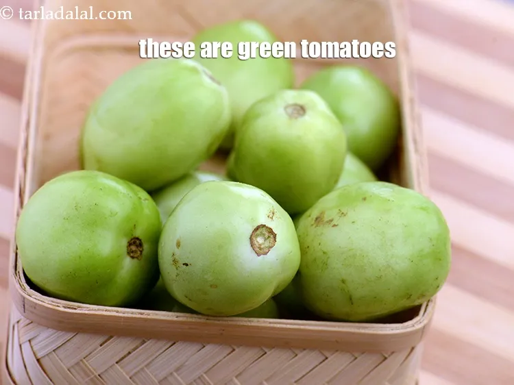 Step 3 – These are green tomatoes.&nbsp;