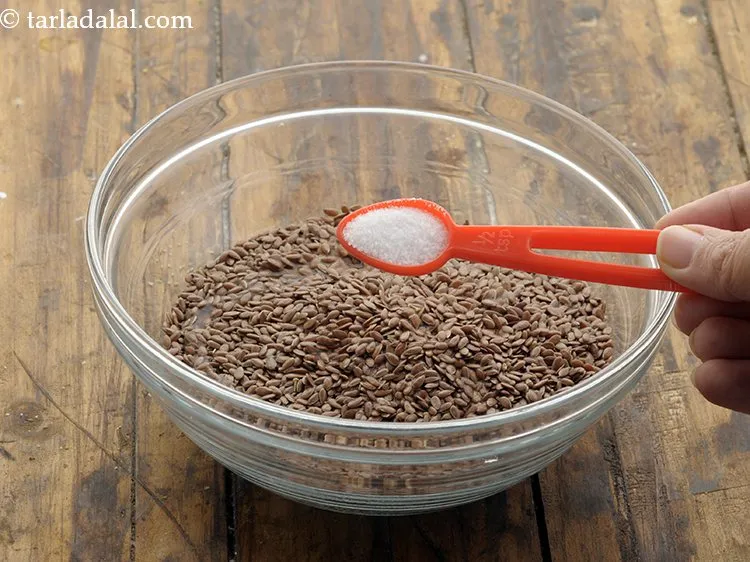 Step 11 – Add &frac12; tsp of salt. It is advisable to measure the salt so as to …