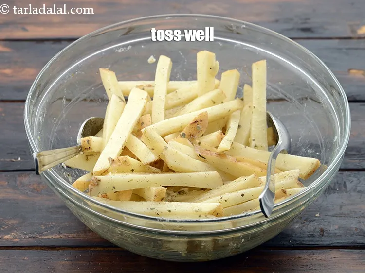 Step 18 – Toss well till they are coated from all the sides.