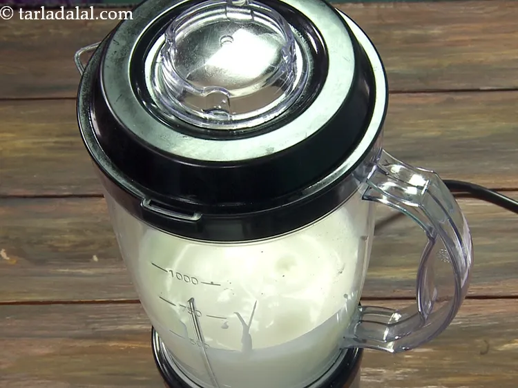 Step 5 – Blend ill smooth.