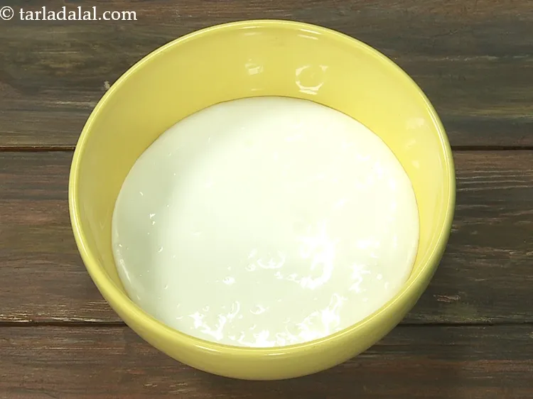 Step 6 – Transfer the mixture into a bowl.